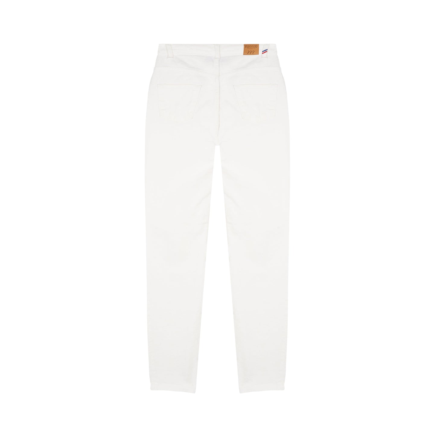 Jean mom taille haute blanc - Marthe