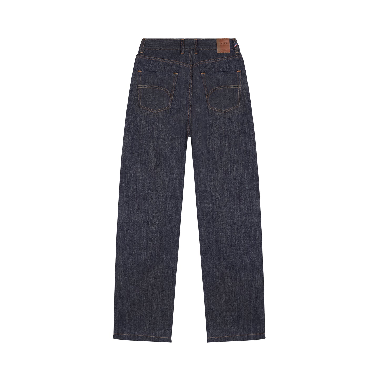 Jean large taille haute Selvedge - Désiré