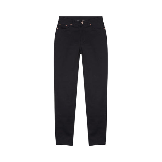 Jean femme Mom Taille Haute Noir - Marthe