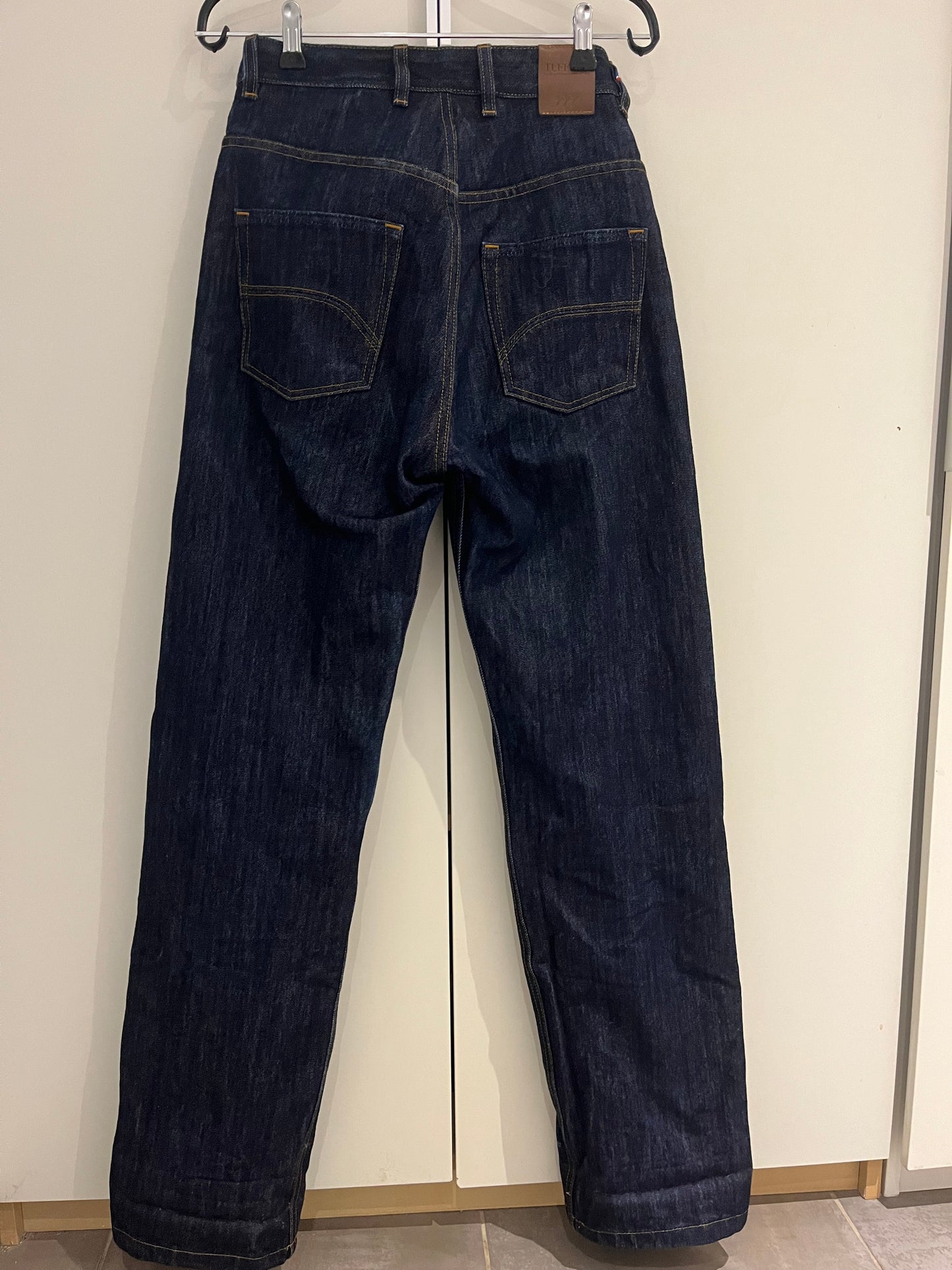 Jean large taille haute Selvedge - Désiré