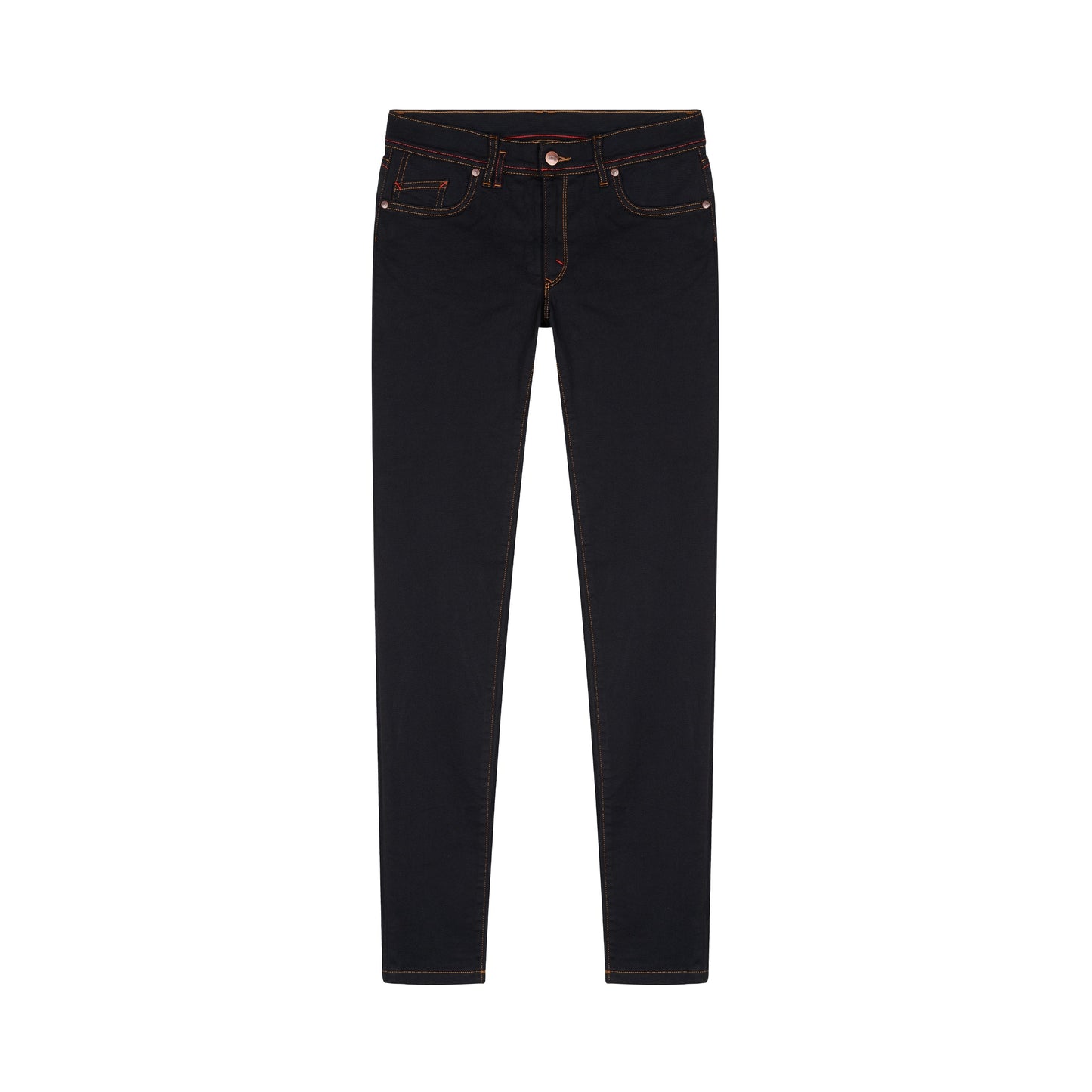 Jean slim taille standard Noir - Mathilde